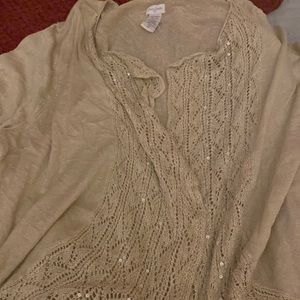 Very nice to wear with a shirt